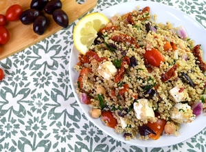 Healthy Greek Quinoa